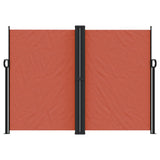 ZNTS Retractable Side Awning Terracotta 180x1200 cm 4004843