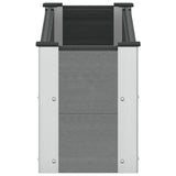 Garden Raised Bed Grey 100 x 30 36 cm 42039018