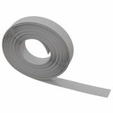 Garden Edging 25 m 10 cm PE Grey 42036845