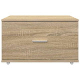 Drawer Cabinet with Wheel Sonoma Oak 55 x 45 x 31 cm 869308