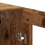 Wall Mounted Cabinet Old Wood 69.5x34x90 cm 857330