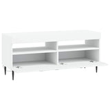 LED TV Cabinet White Engineered Wood 896985