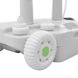 Camping Handwash Stand with Wheels Grey 72 x 42 x 103 cm 42001432