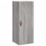 Highboard Grey Sonoma 34.5x34x180 cm Engineered Wood 3198831