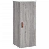 Highboard Grey Sonoma 34.5x34x180 cm Engineered Wood 3198831