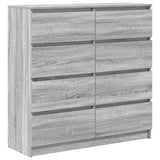 Sideboard Grey Sonoma 100x35x99 cm Engineered Wood 3328494