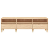 TV Cabinet Sonoma Oak 150x30x44.5 cm Engineered Wood 831912