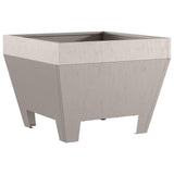 Fire Pit Brown 50 x 50 x 38 cm Weathering Steel 858943