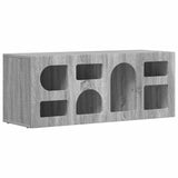 TV Cabinet Grey Sonoma 100 x 35 x 40 cm Engineered Wood 891270