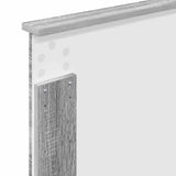 Headboard Grey Sonoma 100 cm Engineered Wood 887677