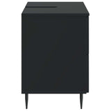 Bathroom Sink Cabinet ZWOLLE Black 82 x 41x 58.5 cm 896356
