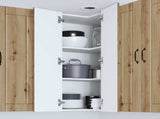 Wall Corner Cabinet LUCCA Artisan Oak 57 x 57 x 100 cm 885174