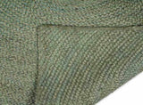 Area Rugs Olive Green 160 x 160 cm Jute 42010585