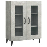 Sideboard Concrete Grey 69.5x34x90 cm Engineered Wood 812127