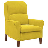 Armchair Yellow 76 x 94 x 102 cm Velvet 42009864