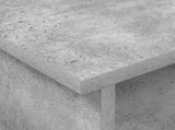 TV Stand Concrete Grey 100 x 35 x 35 cm Engineered Wood 891035