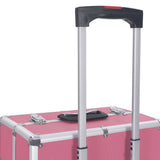 Make-up Trolley Aluminium Pink 91823