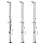 ZNTS Garden Shower 220 cm Stainless Steel 315939