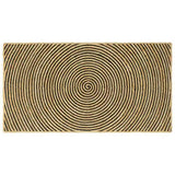 Area Rugs Black 100 x 200 cm Jute 42010740