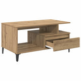 Coffee Table Artisan Oak 90 x 49 x 45 cm Engineered Wood 881052