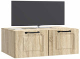 Wall-Mounted TV Cabinet Sonoma Oak 59.5 x 41 x 30 cm 899357