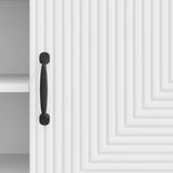 TV Cabinet High Gloss White 150 x 31 x 50 cm Engineered Wood 894919