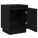 Bedside Cabinet 2 pcs Black Oak 39 x 34.5 x 50 cm 869597