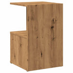 ZNTS Bedside Cabinets 2 pcs Artisan Oak 35x35x55 cm Engineered Wood 856533