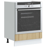 Oven Cabinet "Lucca" Sonoma Oak Engineered Wood 853760