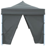 Folding Pop-up Party Tent with 8 Sidewalls 870x291x315 cm Anthracite 44982