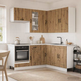 Kitchen Unit KALMAR 8 pcs Artisan Oak Engineered Wood 3438380