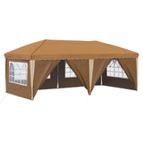 Pop-up Party Tent 575 x 288 x 245 cm Beige 42019804