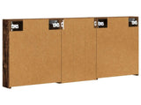 Bathroom Cabinet Set 3 pcs 110 x 10.5 x 60.5 cm Engineered wood 3403718
