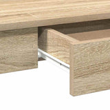 Desk Sonoma Oak 100x45x75 cm Engineered Wood 860429