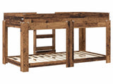 Bunk Bed for Kids Old Wood 80 x 160 cm Engineered Wood 3410553