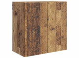 Wall-Mounted Cabinet Old Wood 66 x 34.5 x 90 cm Engineered Wood 898743