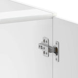 Sink Base Cabinet Lucca White Engineered Wood 853677
