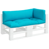 Pallet Cushions 3 pcs Turquoise Oxford Fabric 360965