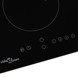 Induction Hob with 2 Burners Touch Control Glass 3500 W 50786