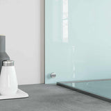Kitchen Backsplashes 2 pcs White 80x40 cm Tempered Glass 3315786