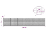 Gabion with 3.5 mm Wire and 5x2.5 cm Mesh 600x10x150 cm 3461598