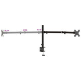 Triple Monitor Stand Black Steel VESA 75/100 mm 358003