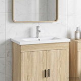 Bathroom Wash Basin Chrome 81 x 40 x 17.5 cm Metal 890236