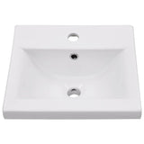 Bathroom Furniture Set White Engineered Wood 3071126