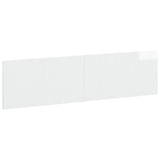 Wall-Mounted Headboard ARNHEM High Gloss White Engineered Wood 896709