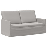 2 Seater Sofa Cloud Grey 150 x 81 x 82 cm Fabric 42041086