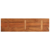 Table Top 120x40x2.5 cm Rectangular Solid Wood Acacia 370910