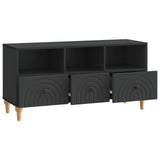 TV Cabinet Black 102 x 34.5 x 50 cm Engineered Wood 894216