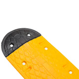 Speed Hump Yellow&Black 129x32.5x4 cm Rubber 153105
