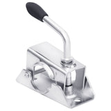 Jockey Wheel for Trailer with Split Clamp 48 mm Galvanised Steel 152240